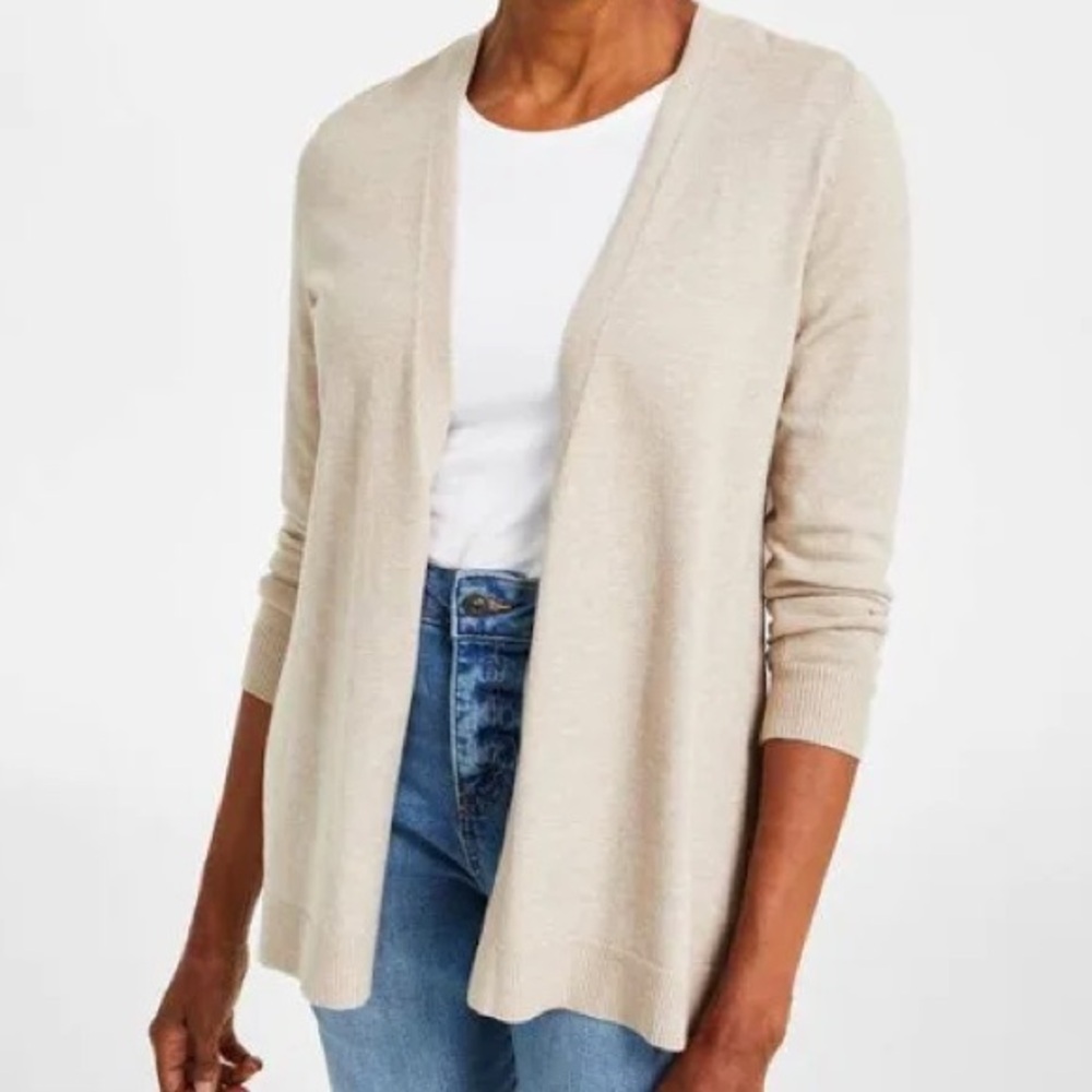 NWT Style & Co open front cardigan.